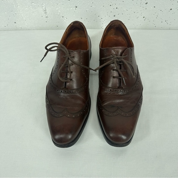 Wolf & Shepherd Men’s size 11 Brown Leather Oxford Shoes - Picture 2 of 16